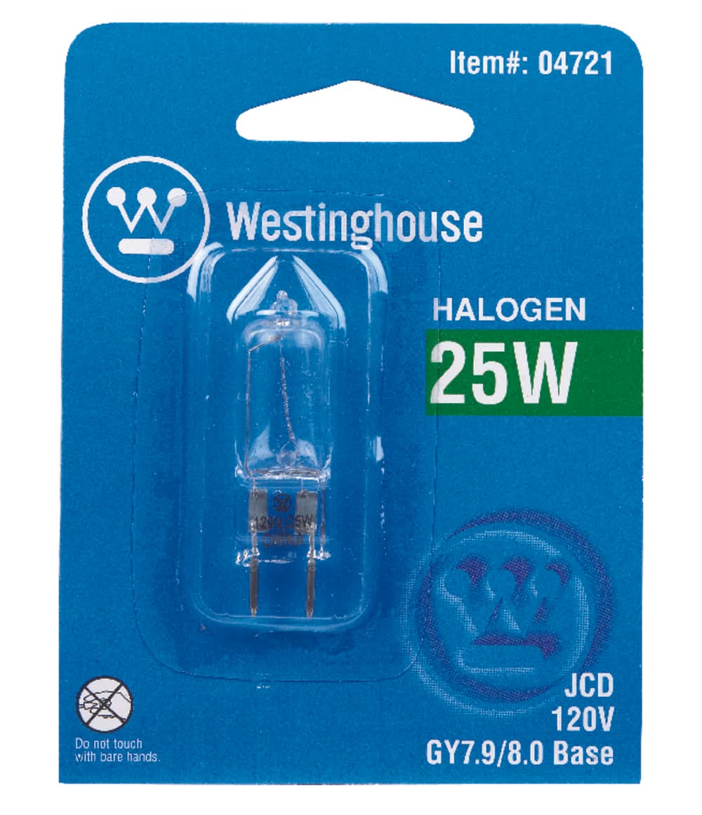 Westinghouse 25 W T4 Decorative Halogen Bulb 255 Lm White 1 Pk
