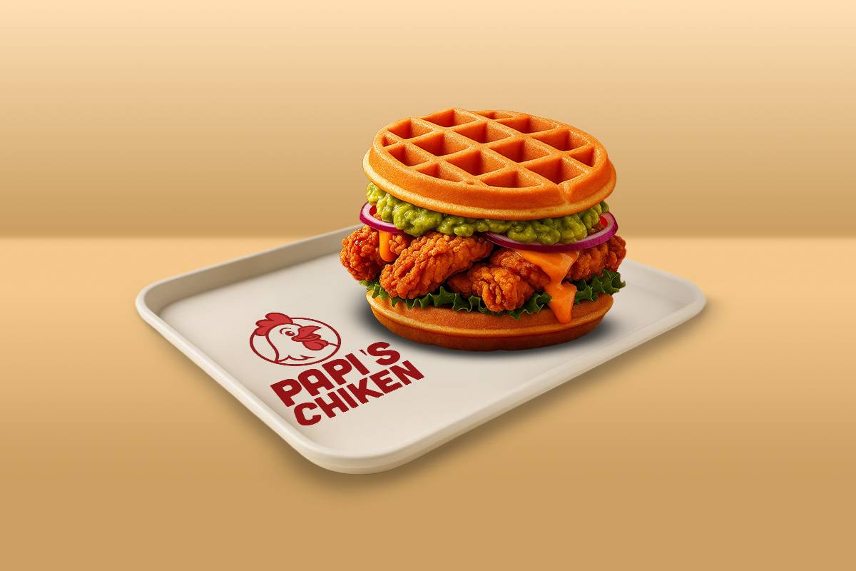 🌮 Waffle burger le mexico