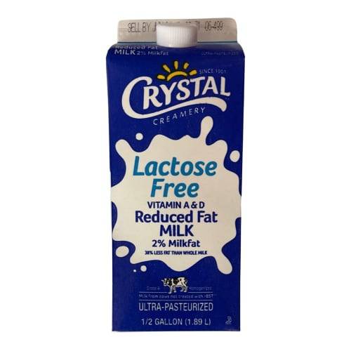 Crystal Creamery Lactose Free Vitamin a & D Milk (1.89 L)