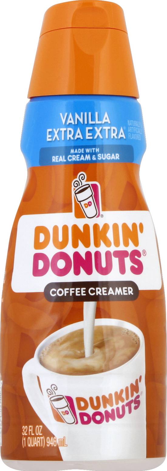 Dunkin' Donuts Vanilla Extra Extra Coffee Creamer
