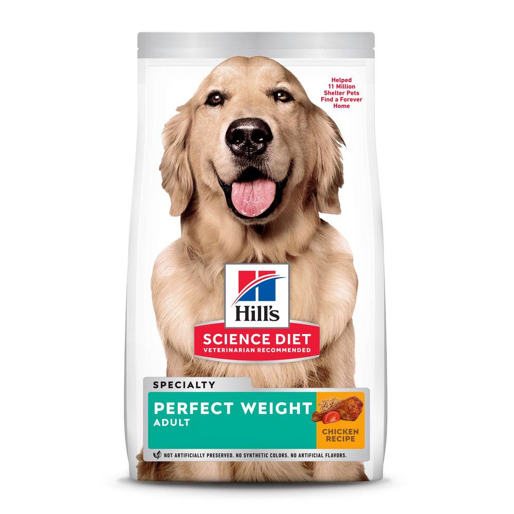Hill's Science Diet Perfect Weight Adult Dry Dog Food - Chicken (Flavor: Chicken, Size: 12 Lb)