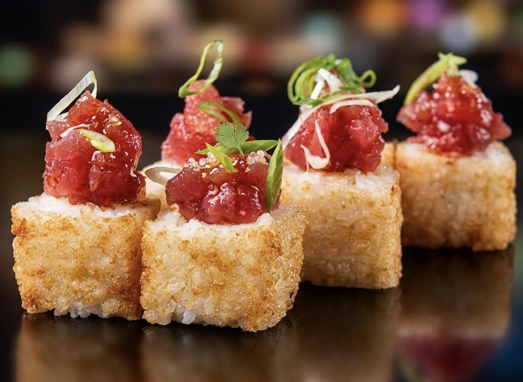 8 pièces Roll Crispy thon