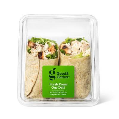 Chicken Caesar Wrap on Spinach Tortilla - 8oz - Good & Gather™