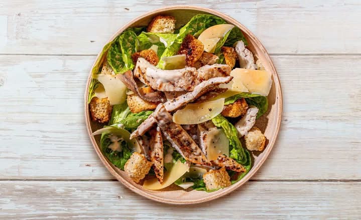 Chicken Caesar salad