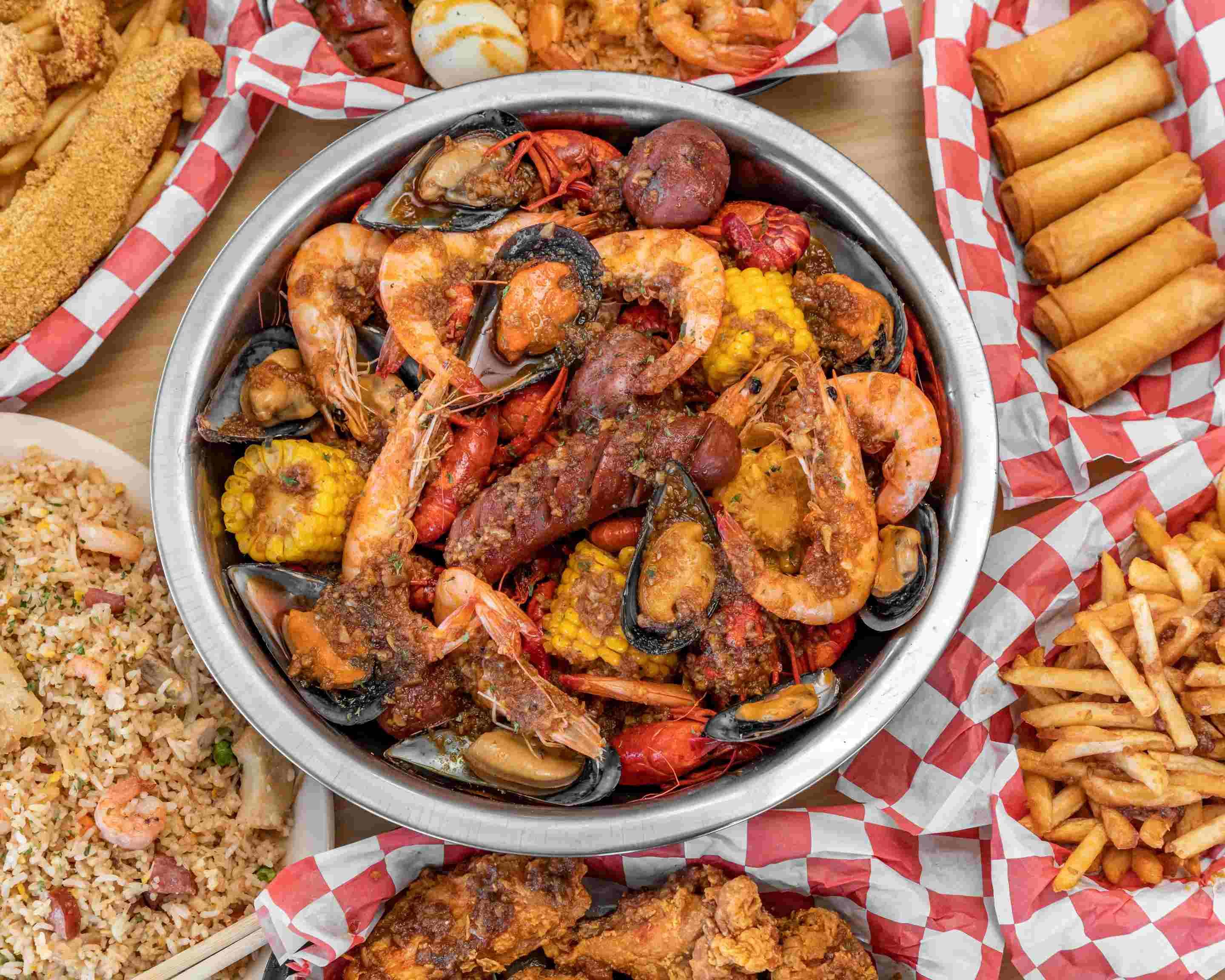 Order Cajun Crawfish Stop Menu Delivery【Menu & Prices】 Los Angeles