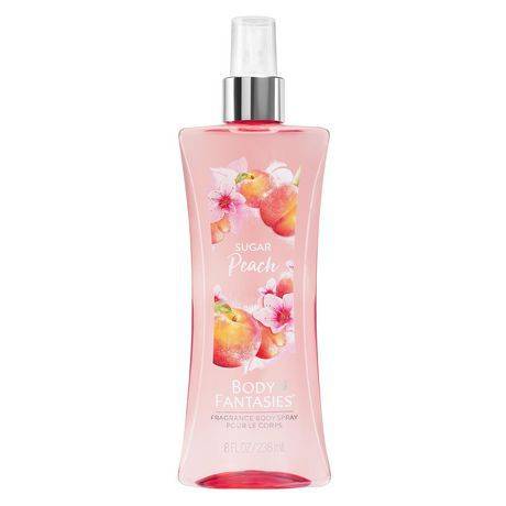 Body Fantasies Sugar Peach Fragrance Body Spray (236 ml)