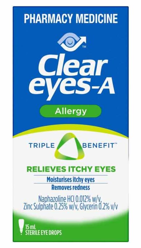Clear Eyes Allergy Drops 15ml