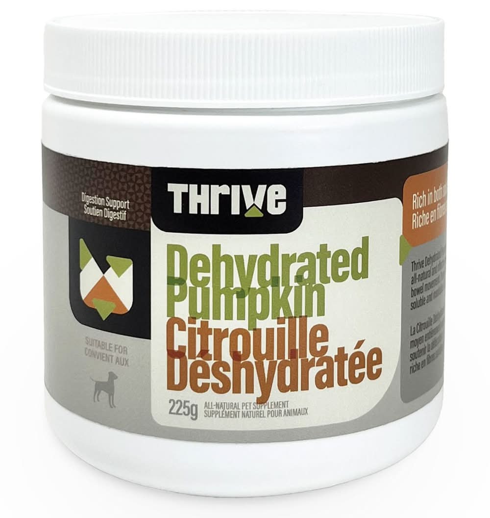 Thrive Dehydrated Pumpkin Dog Supplement, 7.9 oz