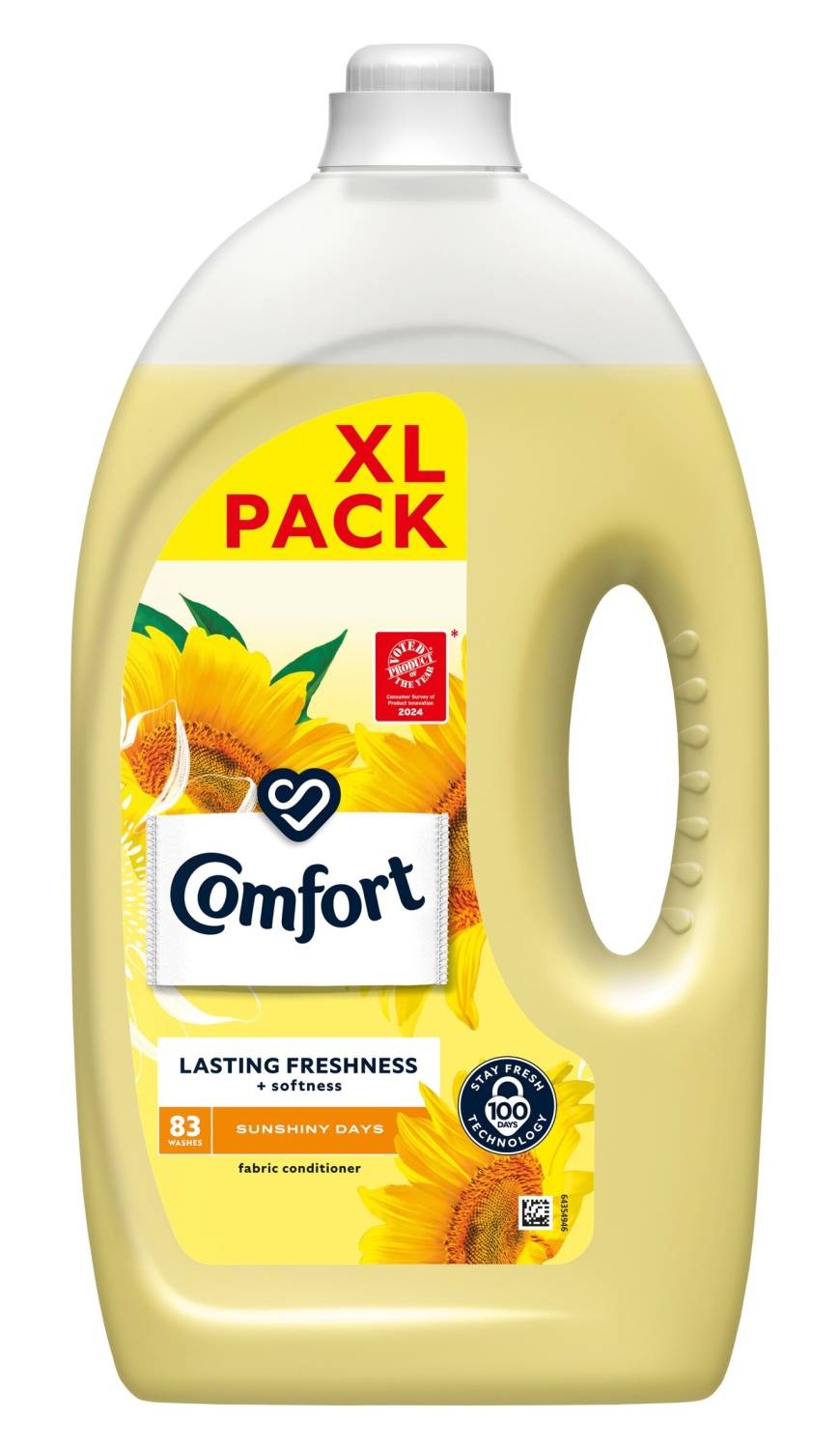 Comfort Fabric Conditioner Sunshiny Days 83 Washes 2490Ml