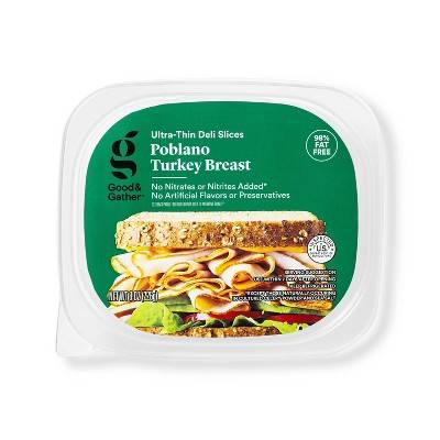 Good & Gather Poblano Turkey Breast (8 oz)