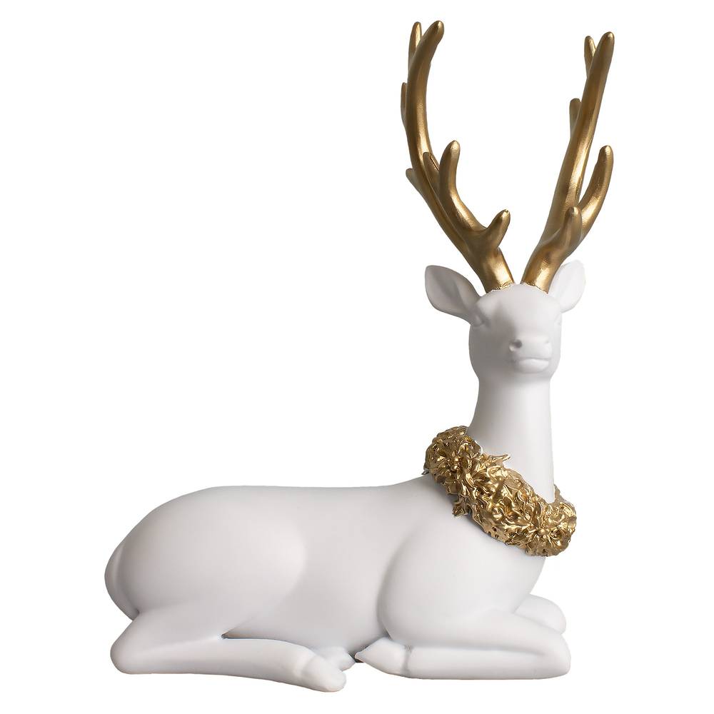 Holiday Living 8.25-in Decoration Reindeer Christmas Decor | B661250