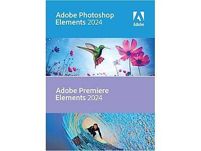 Adobe Photoshop Elements 2024 & Premiere Elements 2024 Photo Editing Software for Windows and Mac, 1 User [Download]