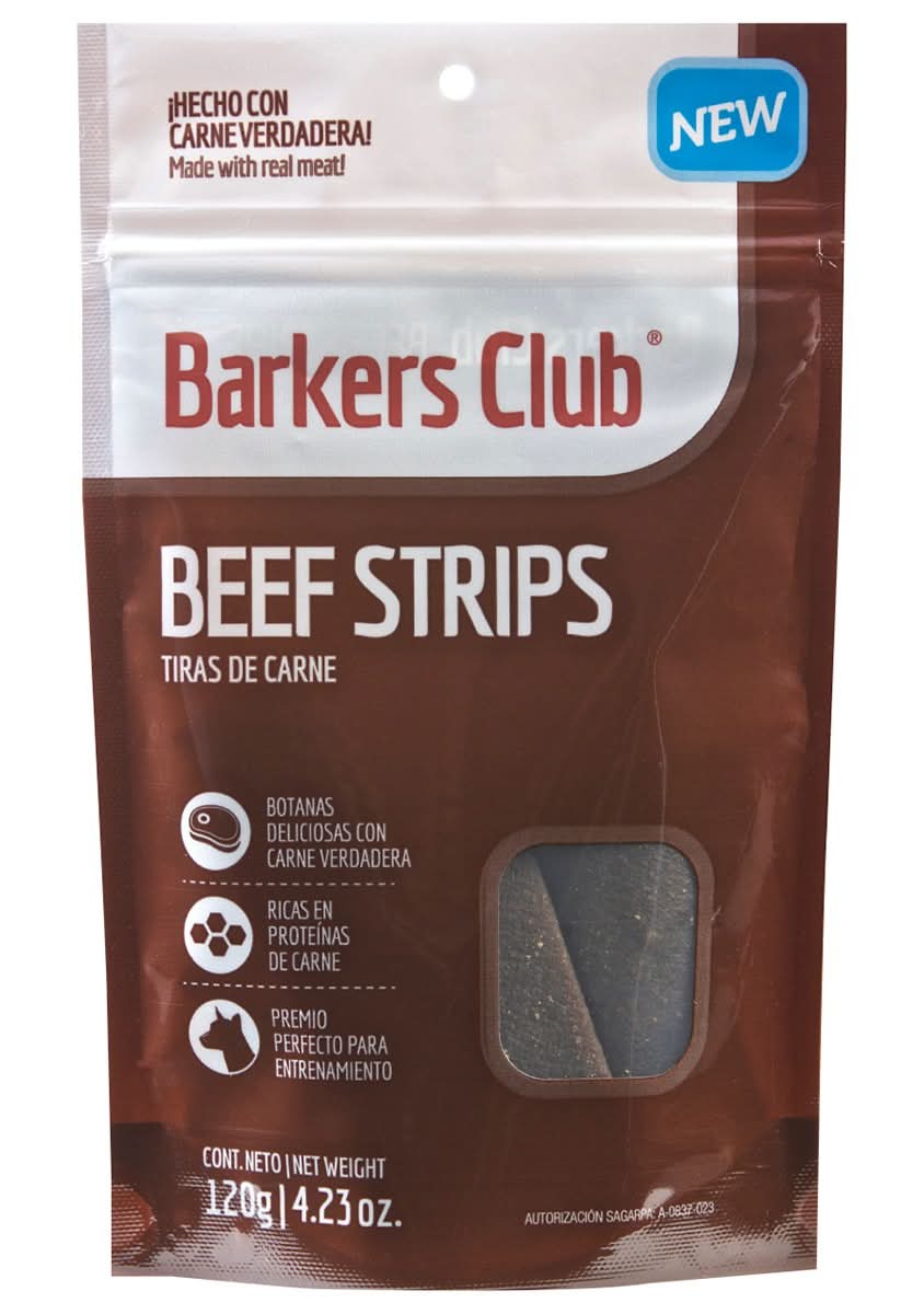 Barkers club · Tira de carne de res (120 g)