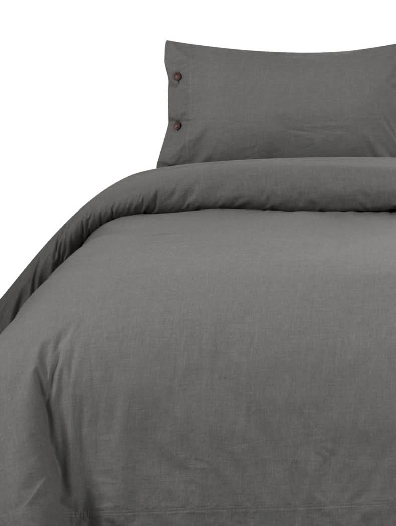 Attimo · Funda de plumón - 1.5 plazas - Grafito