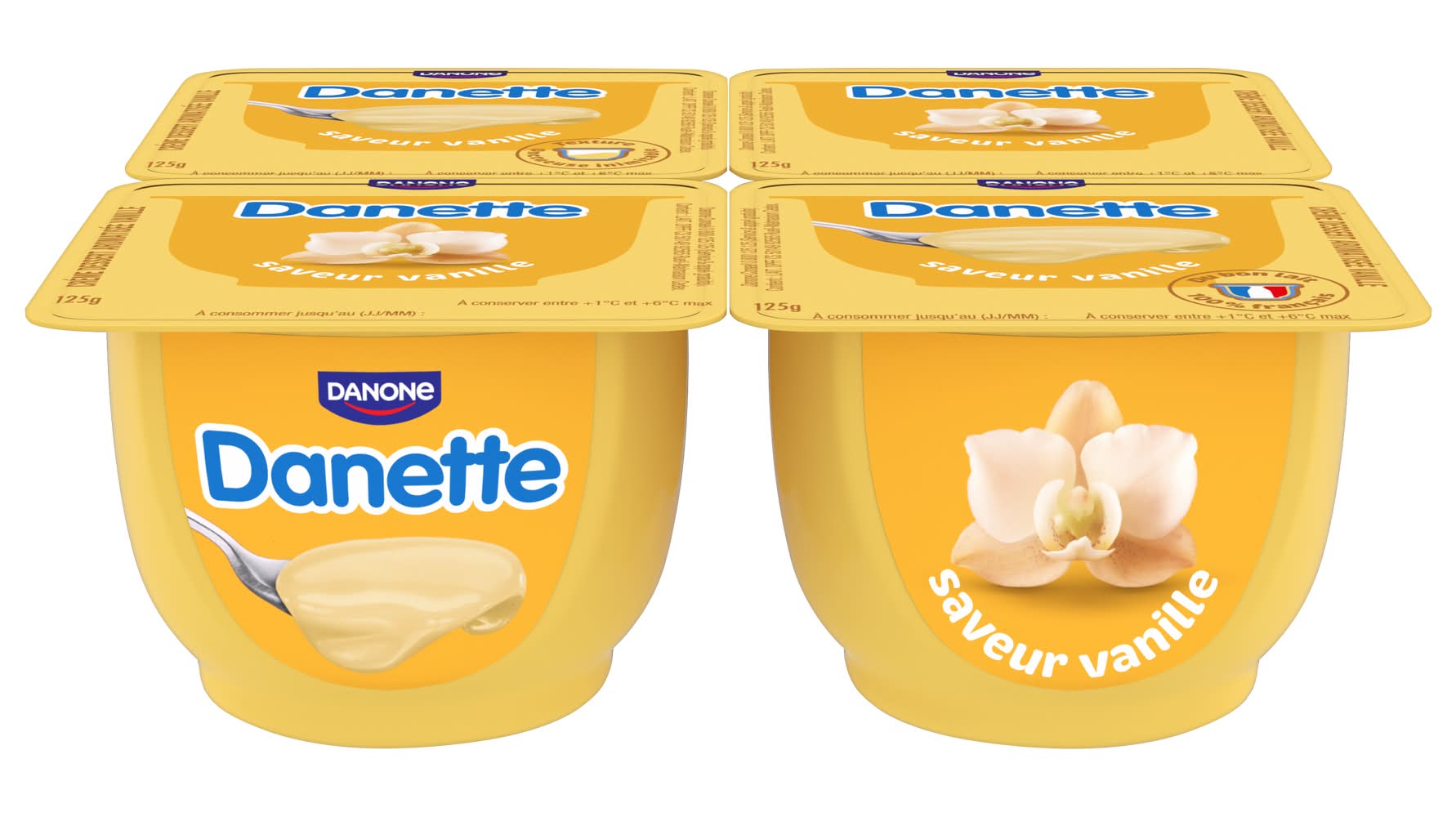 Danette - Crème dessert, vanille (4)