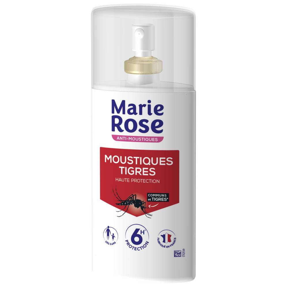 Marie Rose - Anti-moustiques répulsif protection 6 h (100 ml)