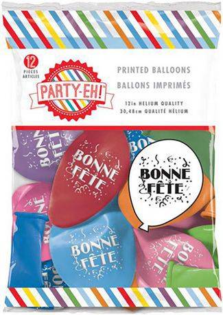 Party-Eh! Ballons en latex