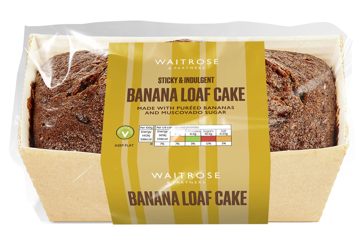 WR BANANA LOAF CAKE X1