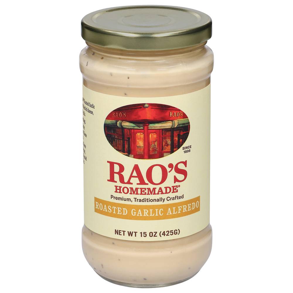 Rao's Homemade Roasted Garlic Alfredo Sauce (15 oz)