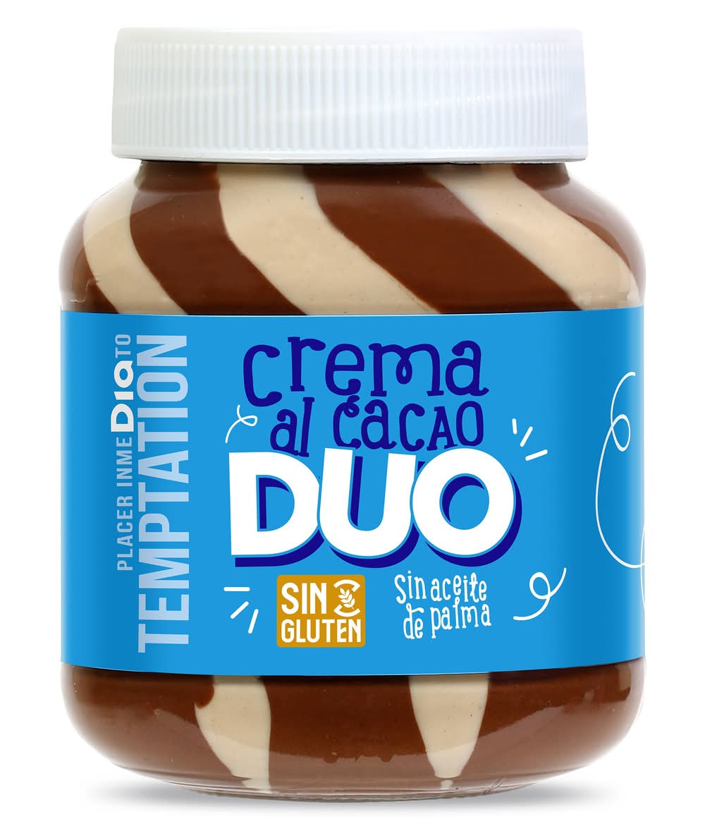 Crema Al Cacao Duo Temptation De Dia Bote 400 G
