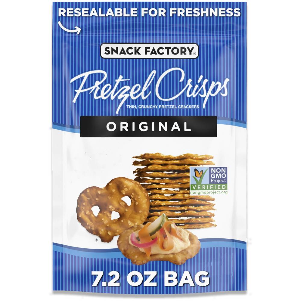 Snack Factory Deli Style Original Pretzel Crisps