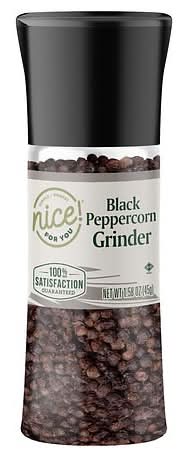 Nice! Black Peppercorn Grinder (1.58 oz)