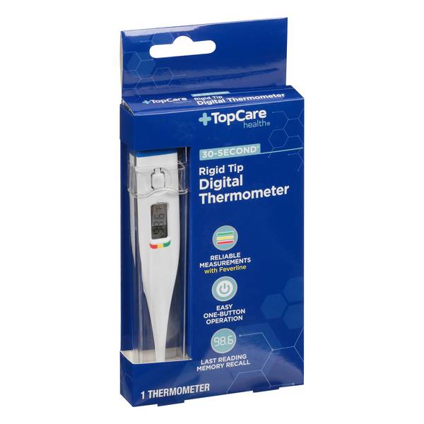 Topcare Rigid Tip Digital Thermometer (white)