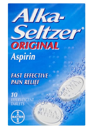 Alka-Seltzer Original Fast Effective Pain Relief Tablets (10 pack)