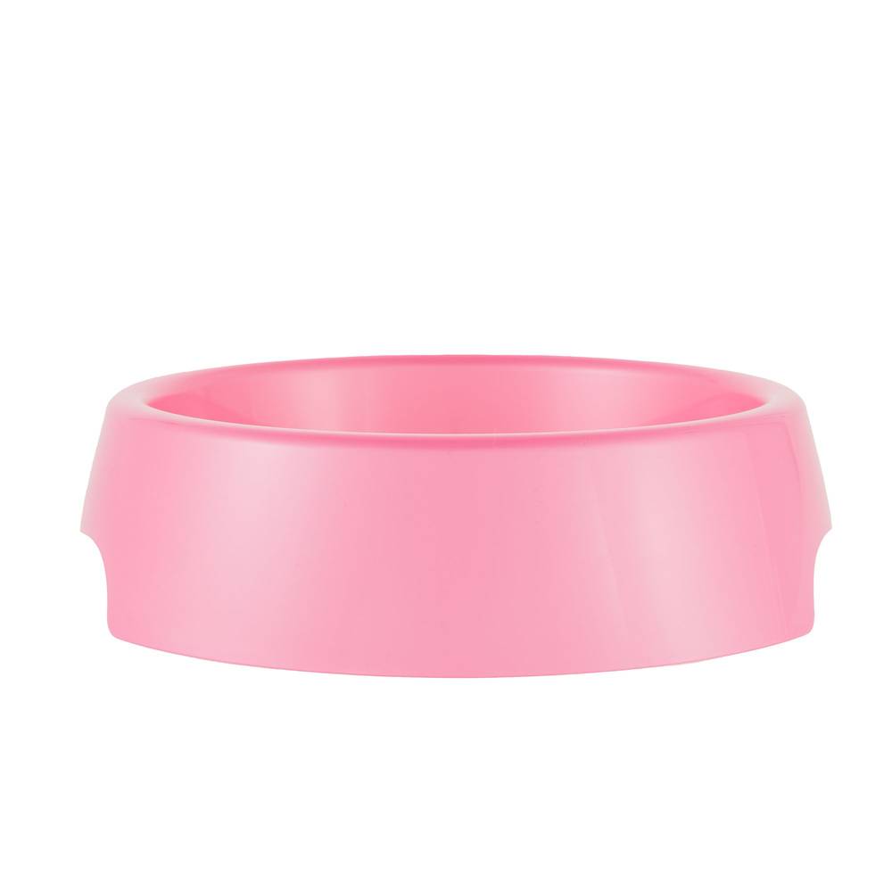 Top Paw® Pearl Plastic Dog Bowl (Color: Pink, Size: 8 Cup)