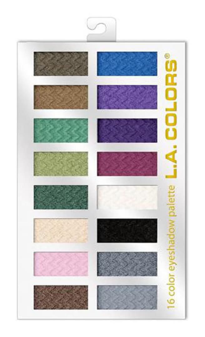 L.A. Colors Smokin Eyeshadow Palette, Assorted