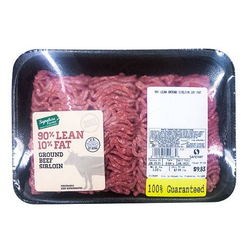 Signature Farms 90% Lean Ground Beef