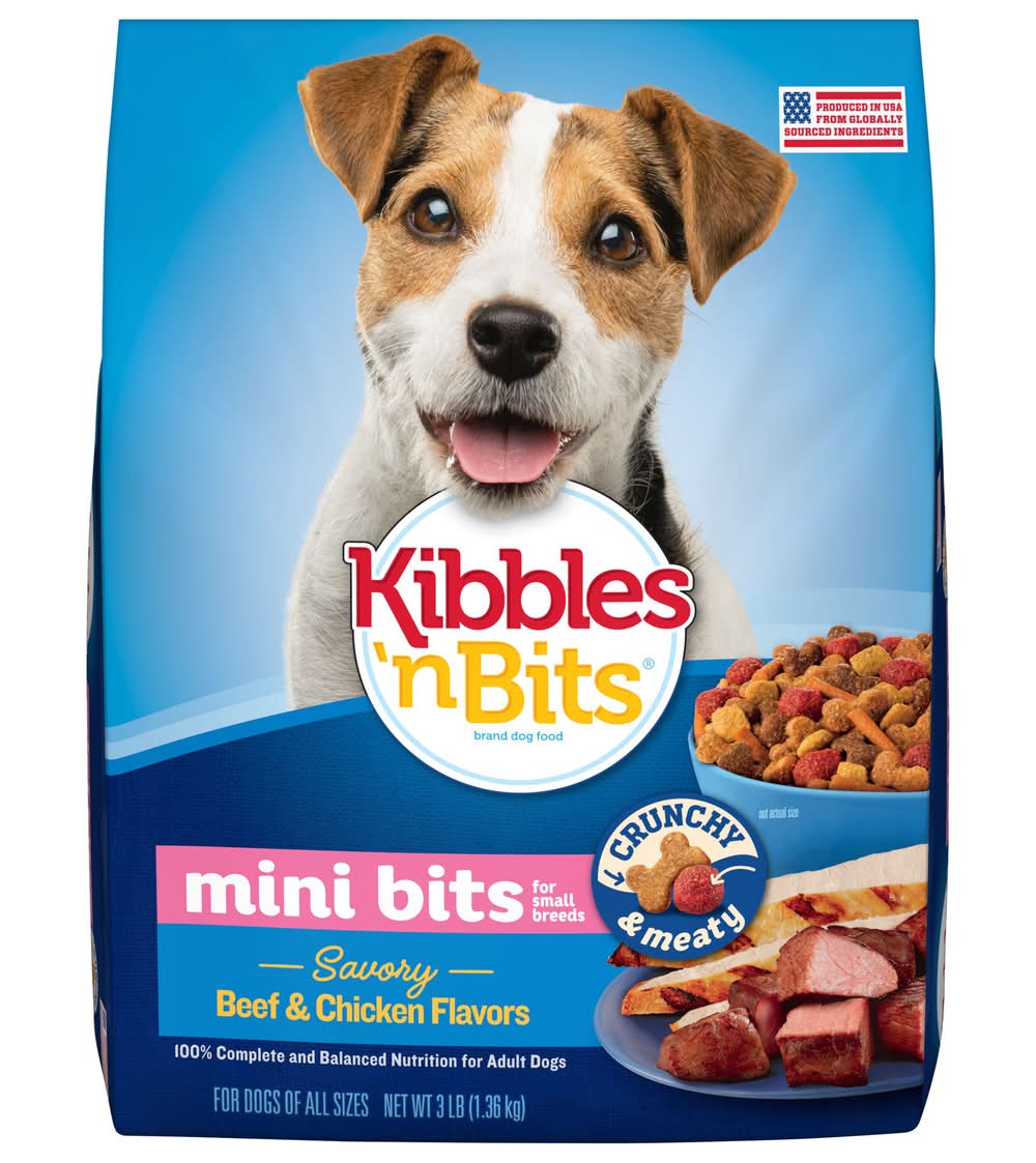 Kibbles 'n Bits Dog Food (3 lbs)