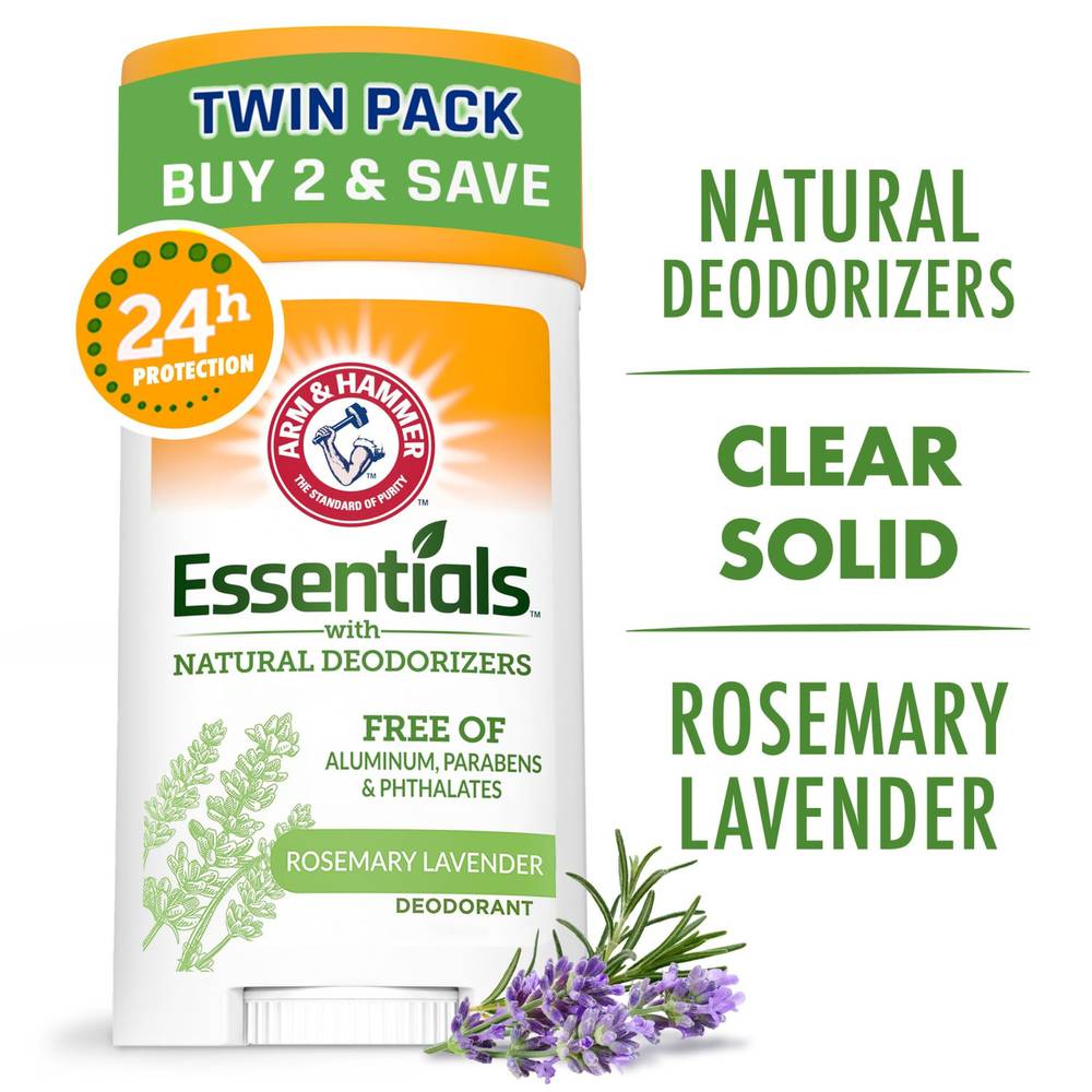 Arm & Hammer Essentials Rosemary Lavender Deodorant (5 oz)