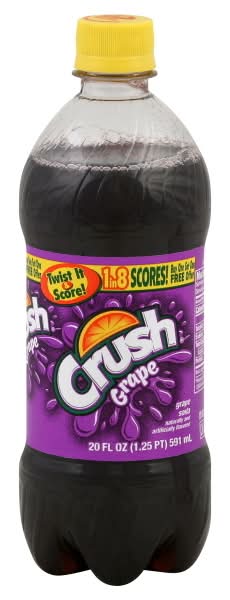 Crush Soda, Grape (20 fl oz)
