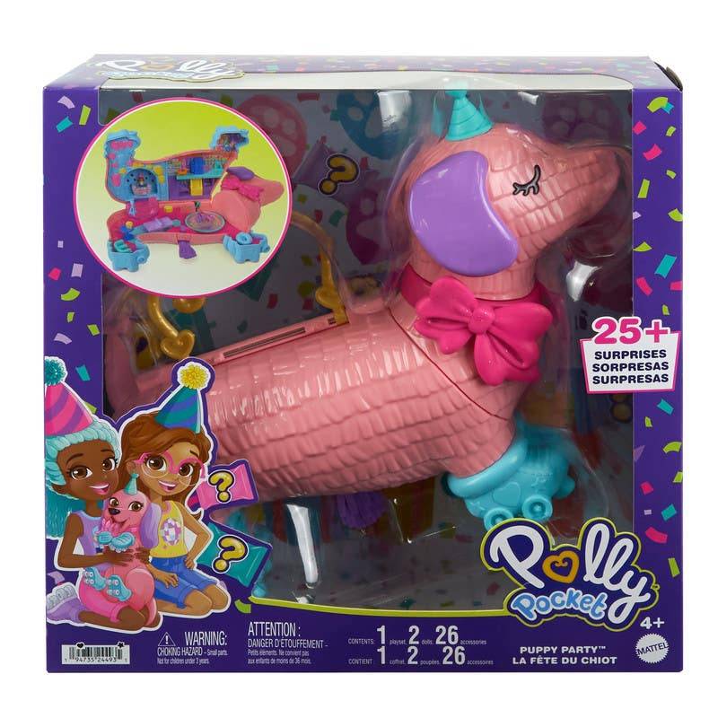 POLLY POCKET COMPACTO PINATA FIESTA DE PERRITO