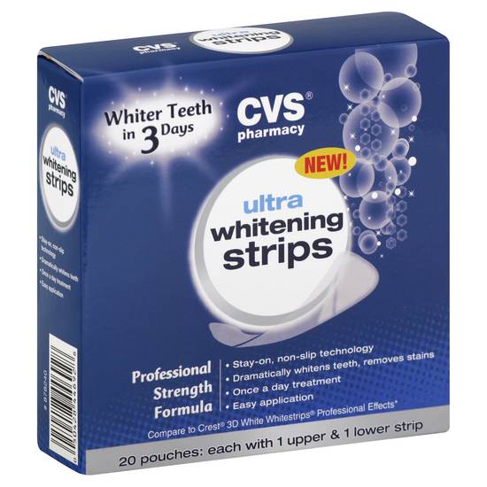 Cvs Whitening Strips (20 ct)
