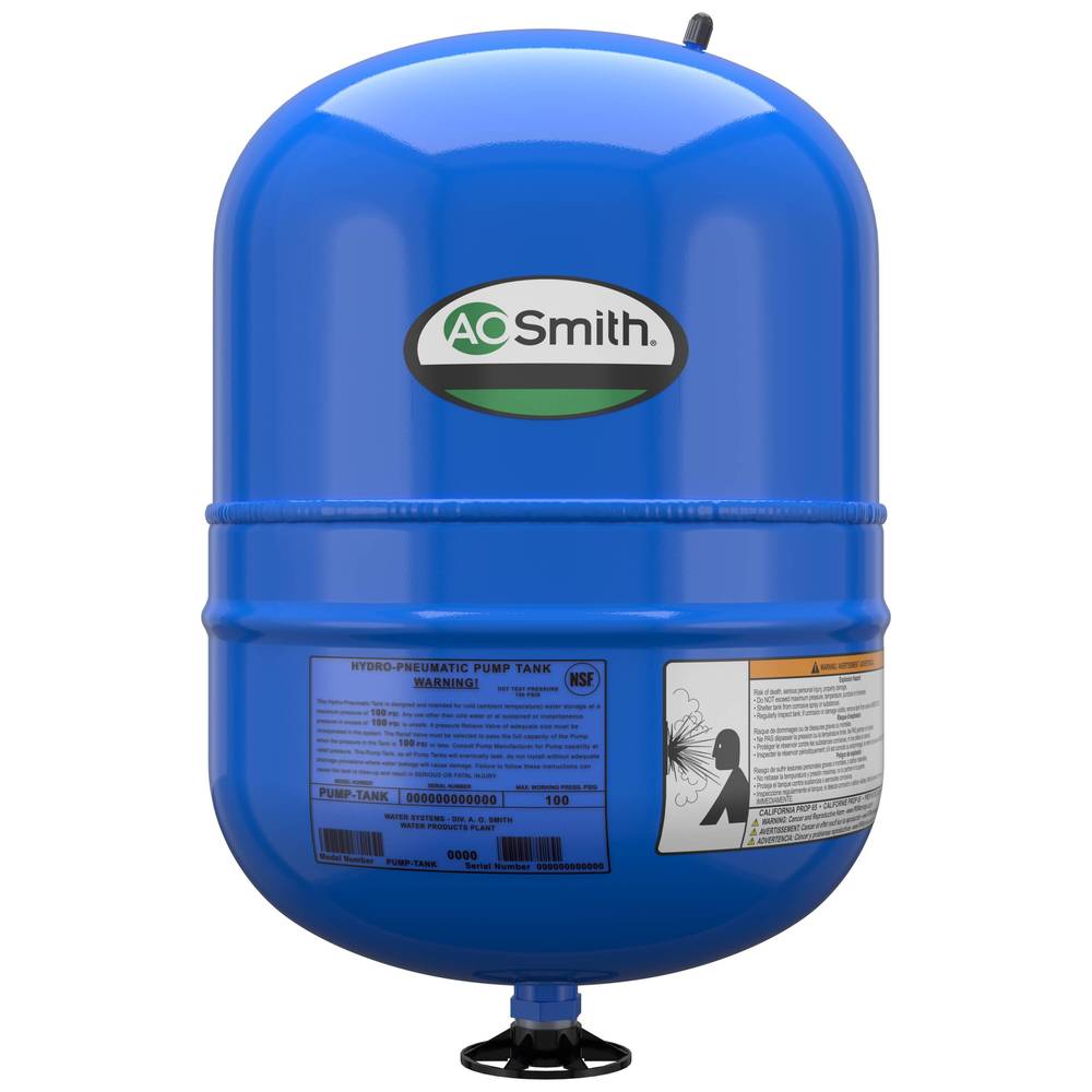 A.O. Smith 2-Gallon Vertical Well Pressure Tank | LPT2