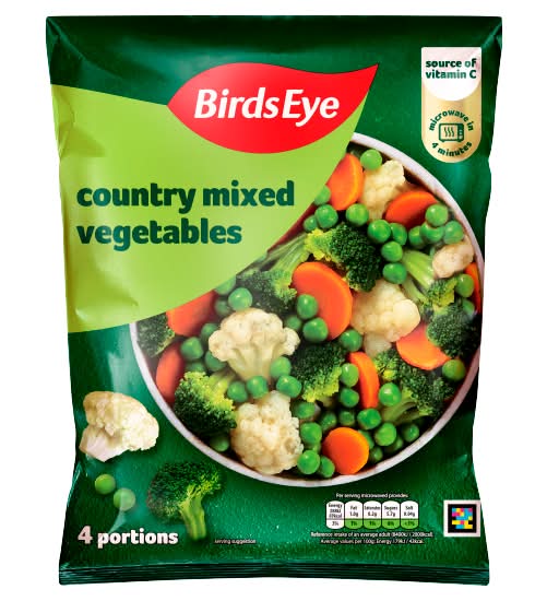 Birds Eye Country Mixed Vegetables (640g)