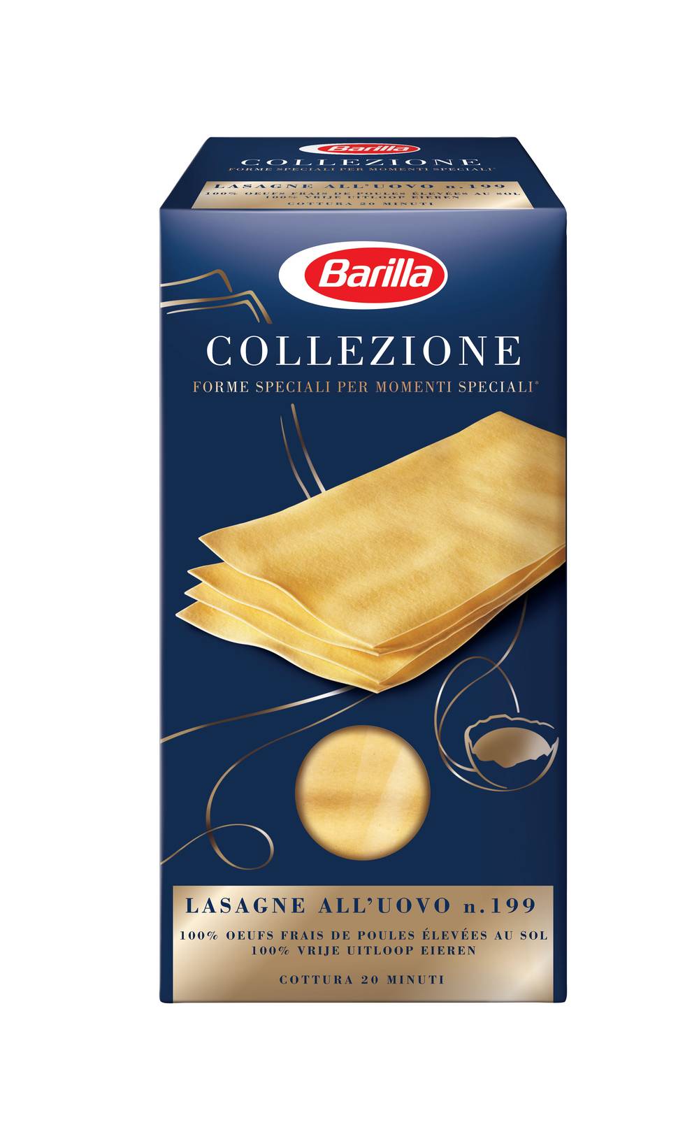 Barilla lasagne aux œufs