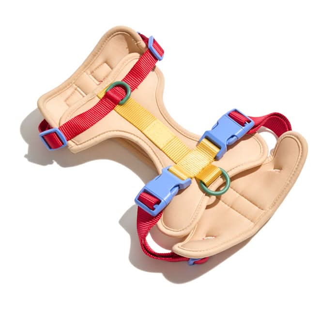 Wild One Dog Harness, X-Small, Retro Colorblock