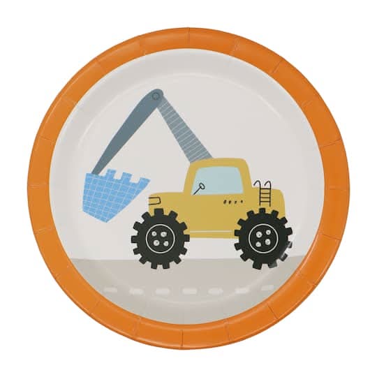 7" Construction Paper Snack Plates, 10Ct. By Celebrate It