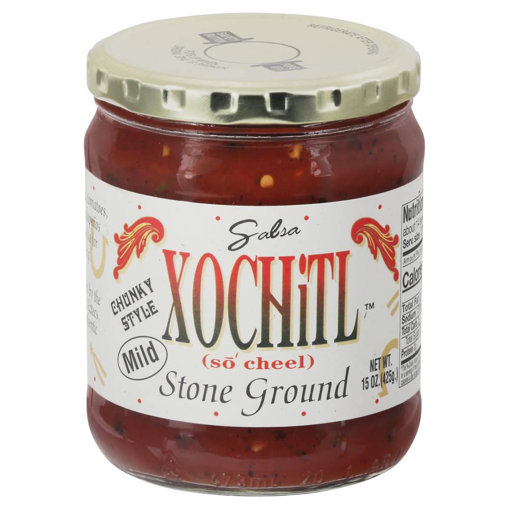 Xochitl Mild Stone Ground Chunky Salsa (15 oz)