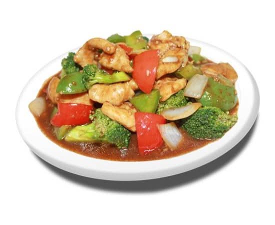 45. Poulet ou bœuf avec Cinque épices et riz / Chicken or Beef with Five Spices and Rice/ 五味鸡(牛)