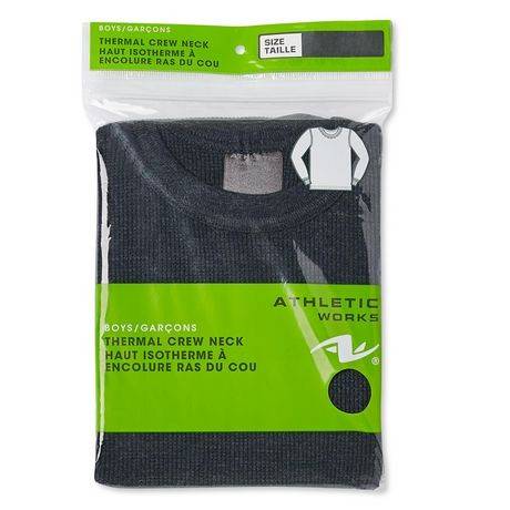 Athletic works thermal outlet crew neck