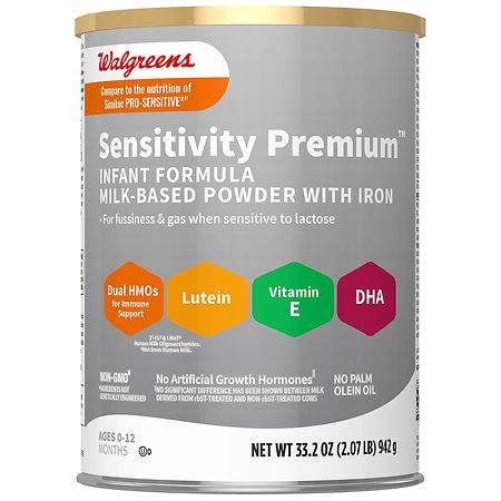 Walgreens Sensitivity Premium Infant Formula With Iron (33.2 oz)