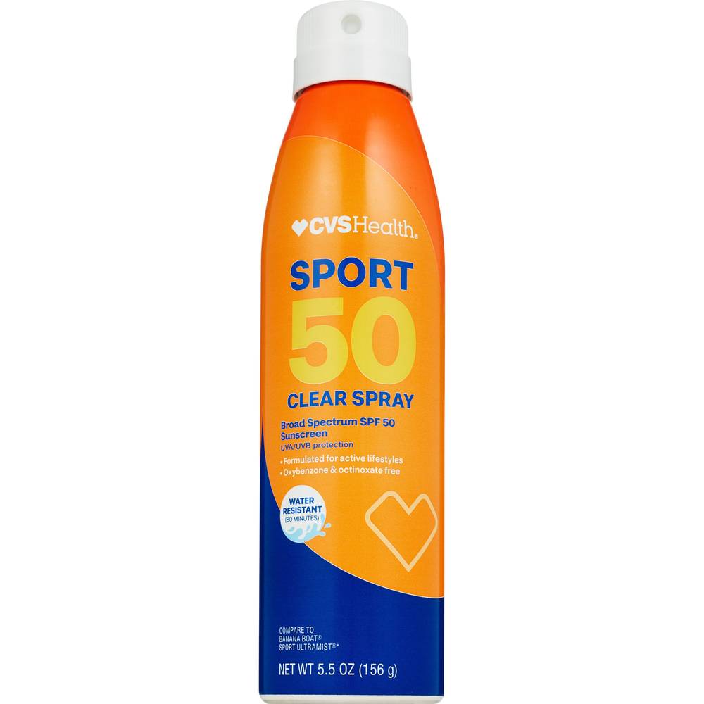 CVS Sport Clear Sunscreen Spray