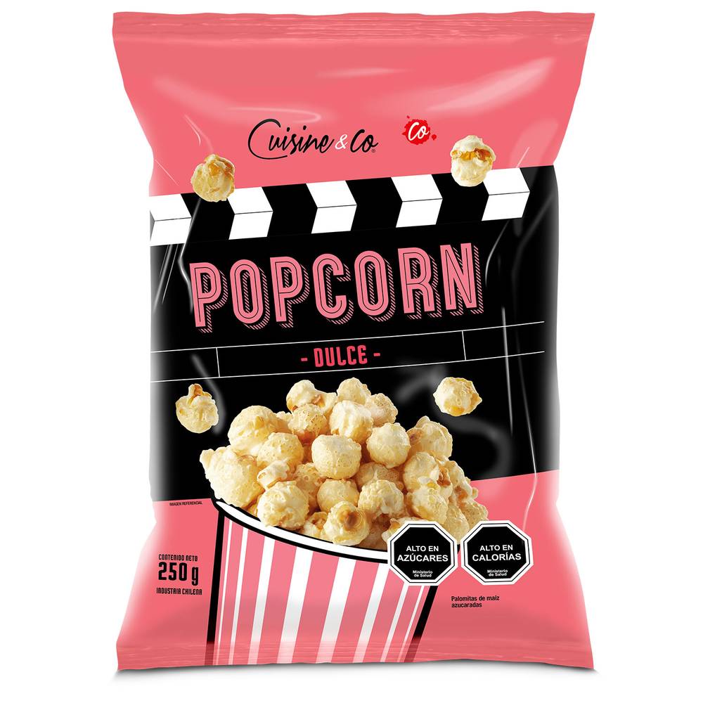 Cuisine & co Popcorn sabor dulce (Bolsa 250 g)