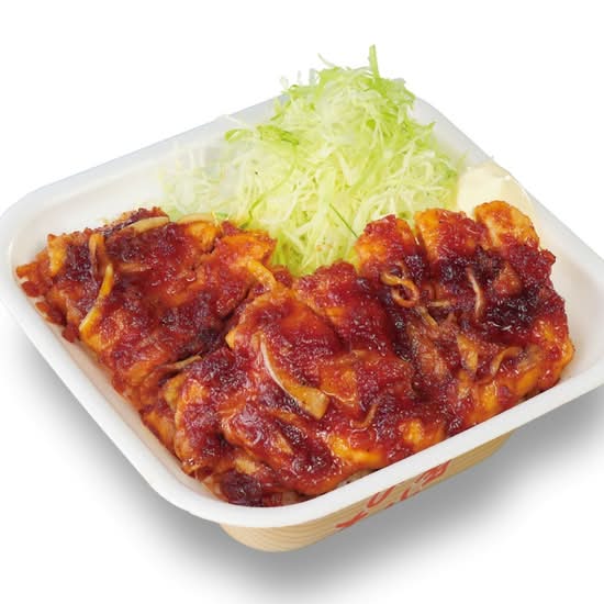 トンテキ丼弁当