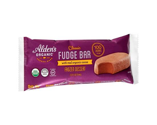 Alden's Organic · Classic Fudge Bar Frozen Dessert (2.5 fl oz)