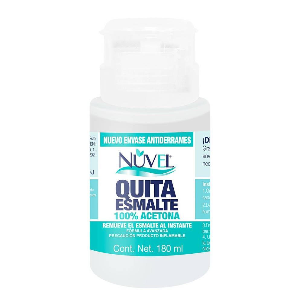 Nuvel · Quita esmalte (180 ml)